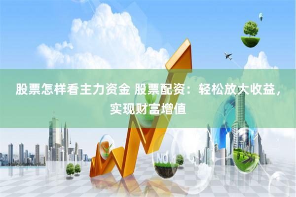 股票怎样看主力资金 股票配资：轻松放大收益，实现财富增值
